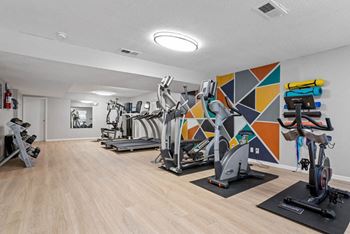 Fully-equipped fitness center